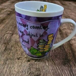 NWOT History & Heraldry Fine Porcelain Top Teller Bank Coffee  Mug 12 oz.